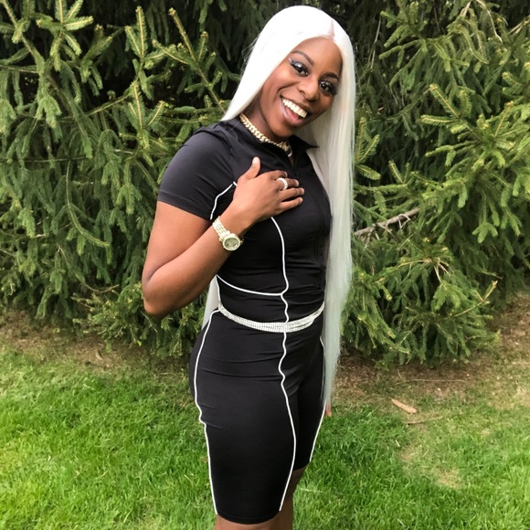 Black Stretch catsuit - Picture 1 of 3